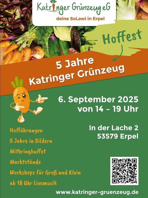 Tag der offenen Tür – 5 Jahre SoLaWi Katringer Grünzeug eG