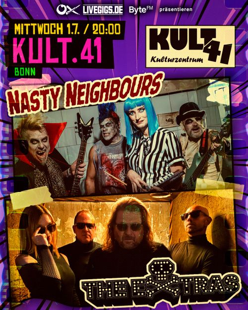 Nasty Neighbours / Argentinien (Rookie Records) & The Extras