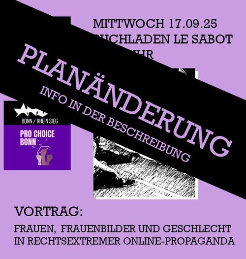 Verschoben: Offener Antifa Abend: Frauen, Frauenbilder und Geschlecht in rechtsextremer Online-Propaganda