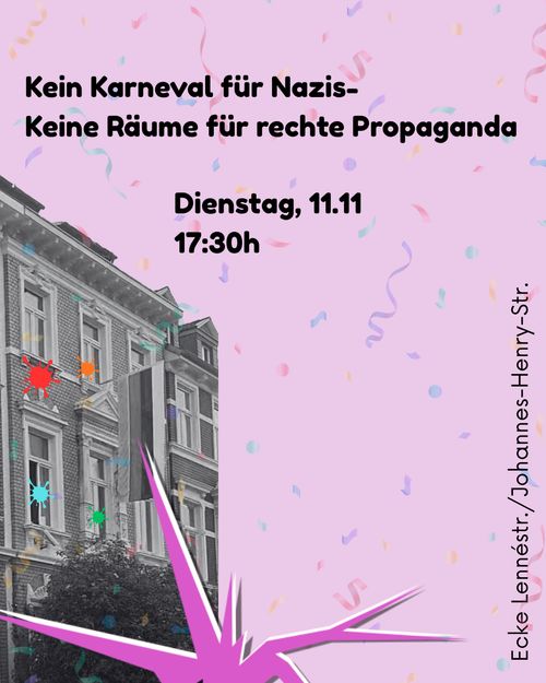 Faschistenfrei an Karneval
