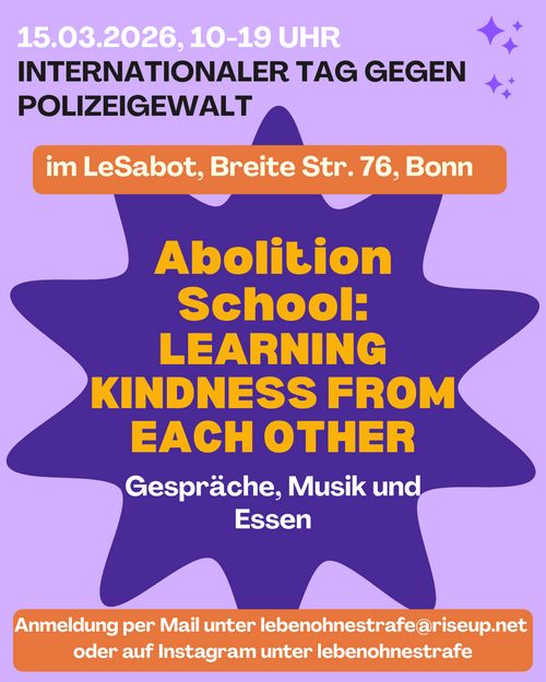Abolition School: Learning kindness from each other