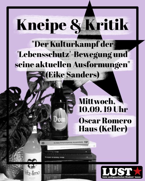 Feministische Kneipe & Kritik