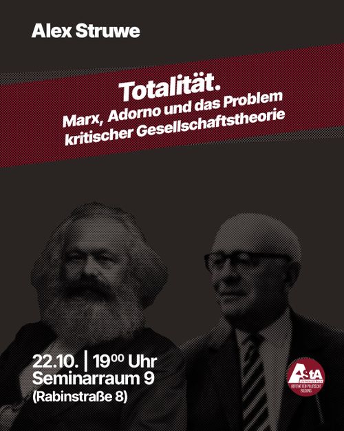 Alex Struwe: Totalität - Marx, Adorno und das Problem kritischer Gesellschaftstheorie