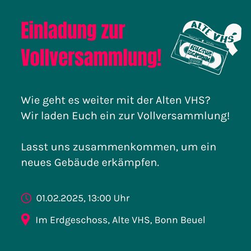 Alte VHS Vollversammlung