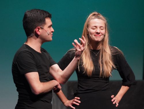Improshow in der alten VHS