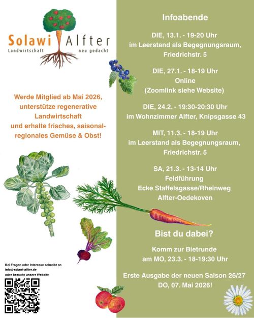 Infoabend der Solawi Alfter