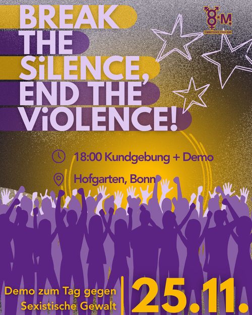 Reclaim the night! Demo gegen sexistische Gewalt