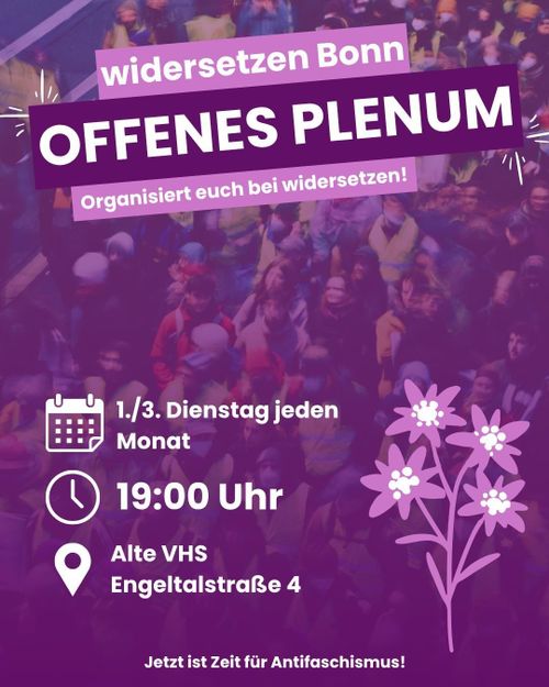 Offenes Plenum Widersetzen 