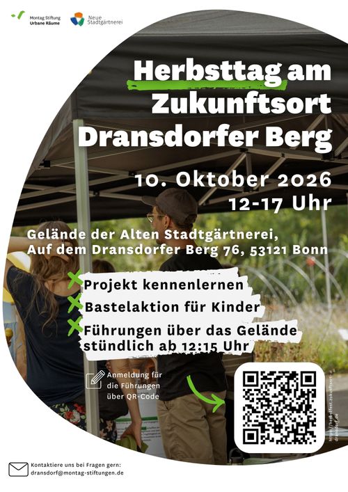 Herbsttag am Zukunftsort Dransdorfer Berg