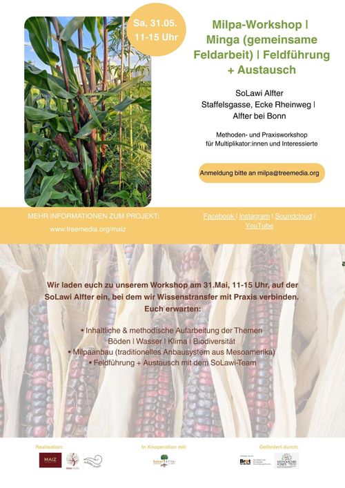 Minga und Milpa auf der Solawi Alfter