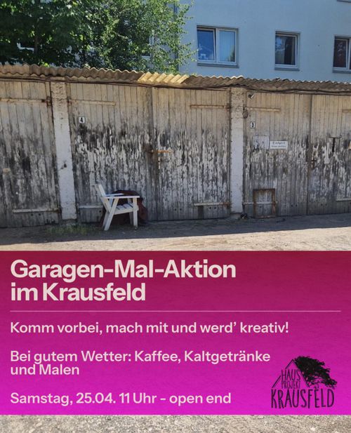 Garagen-Mal-Aktion im Krausfeld 