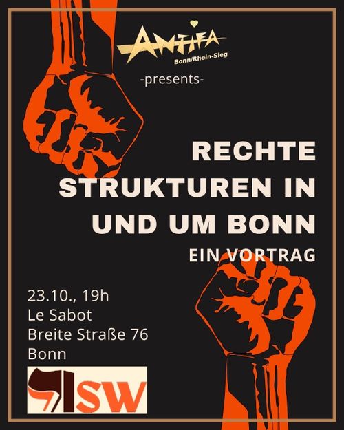 Vortrag: Rechte Strukturen in und um Bonn