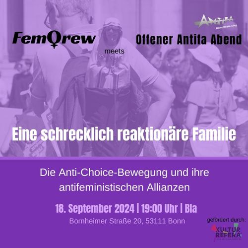 Eine schrecklich nette Familie - Die Anti-Choice-Bewegung und ihre antifeministischen Allianzen