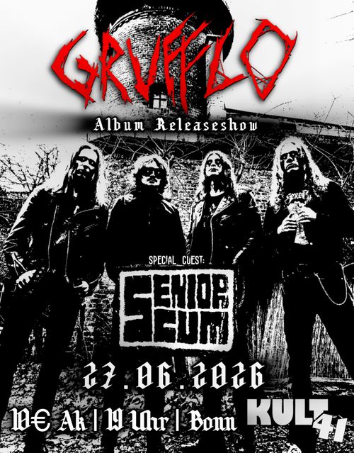 Grufflo (Album-Release-Show) + Senior Scum