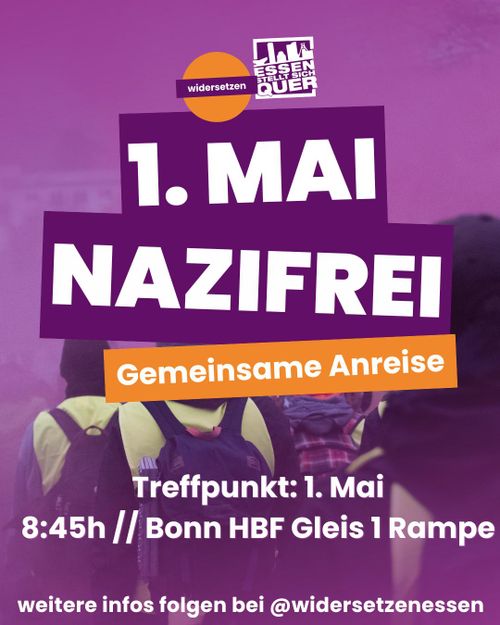 Gemeinsame Anreise nach Essen