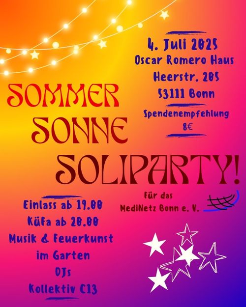 🎉 Sommer, Sonne, Soliparty – Sei dabei! ☀️🎶🔥