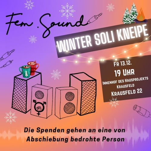 FemSound Winter-Soli-Kneipe