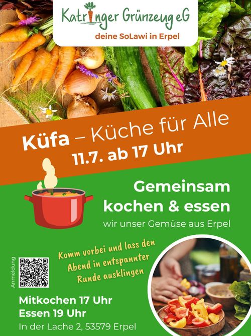 SoLaWi-KüfA: Küche für Alle vom Katringer Grünzeug