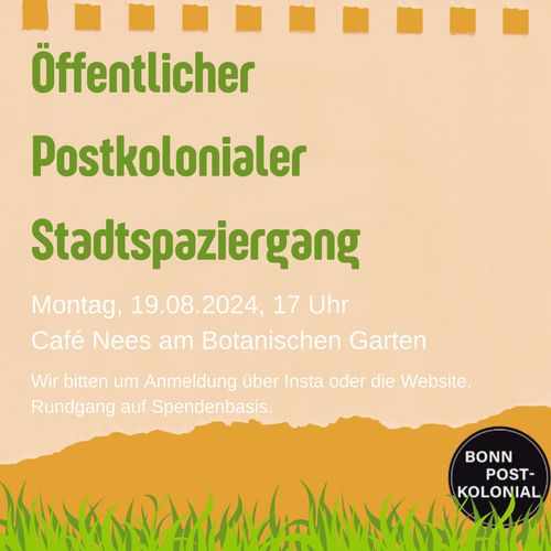 Postkolonialer Stadtspaziergang