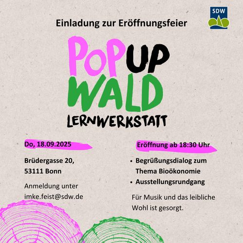 ERÖFFNUNG: PopUp Wald Lernwerkstatt