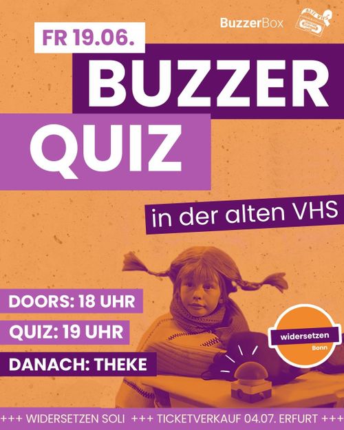 Widersetzen Kneipenabend