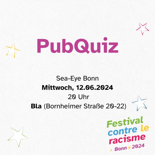 Pub Quiz mit Sea-Eye Bonn